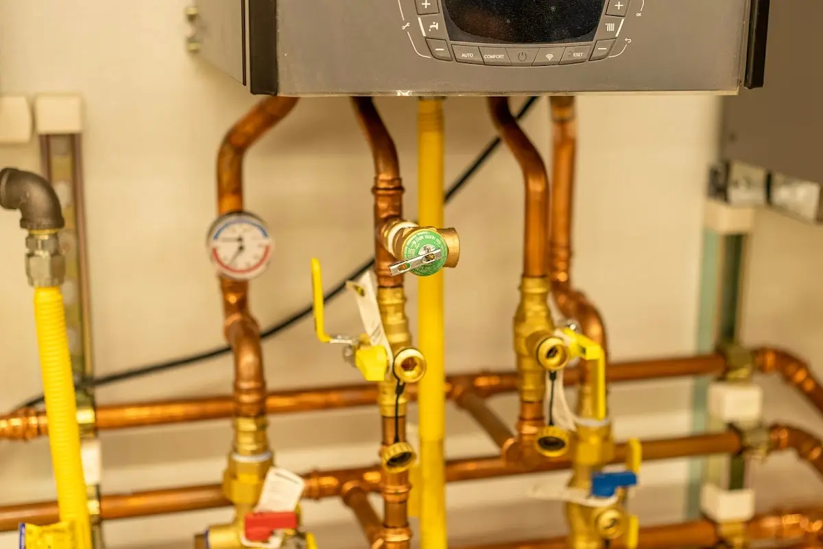 Licensed technician providing Water Heater Installation for a homeowner in Bel Air North